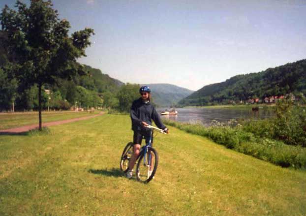 Cycling in Dresden
