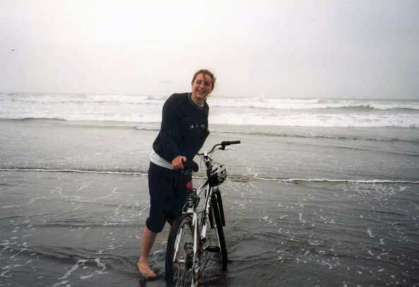 Cycle ride in San Francisco during a research visit